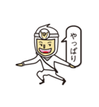 ゆび文字にんにん（や行とわとんの巻）（個別スタンプ：5）