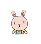 Rabbitty face（個別スタンプ：6）