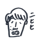 なで肩たかちゃん（個別スタンプ：1）