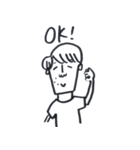 なで肩たかちゃん（個別スタンプ：9）