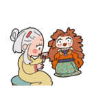 Town's Magician and Forest's Witch（個別スタンプ：35）