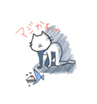 鎖骨ねことにぼし。（個別スタンプ：9）