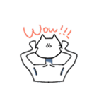 鎖骨ねことにぼし。（個別スタンプ：24）