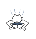 鎖骨ねことにぼし。（個別スタンプ：34）
