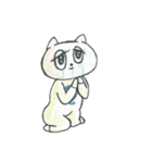cry emamouse cats（個別スタンプ：4）