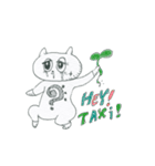 cry emamouse cats（個別スタンプ：13）