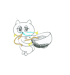 cry emamouse cats（個別スタンプ：14）