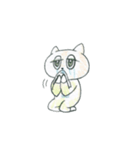 cry emamouse cats（個別スタンプ：21）