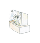 cry emamouse cats（個別スタンプ：24）