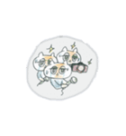 cry emamouse cats（個別スタンプ：32）