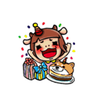 Cow mother（個別スタンプ：29）