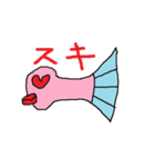 奇妙な魚のスタンプ（個別スタンプ：5）
