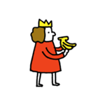 王様とあさごはん（個別スタンプ：15）