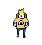 王様とあさごはん（個別スタンプ：17）
