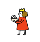 王様とあさごはん（個別スタンプ：30）