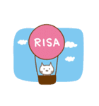 りさちゃんネコ cat for Risa-chan（個別スタンプ：28）