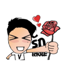 Mr. BOMV like a V（個別スタンプ：35）