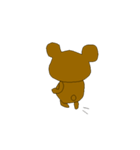 動けくまっ！（個別スタンプ：3）