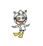 どこでも海女さん（個別スタンプ：7）
