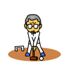 メガネのおじさま（個別スタンプ：17）