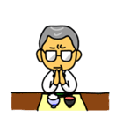 メガネのおじさま（個別スタンプ：22）