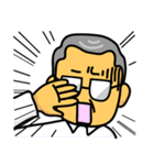 メガネのおじさま（個別スタンプ：33）