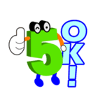 5番坊や（5番キャラ）（個別スタンプ：4）