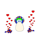 Mr. Nori Peace and Love Messenger（個別スタンプ：11）