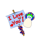 Mr. Nori Peace and Love Messenger（個別スタンプ：14）