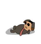ヤジ犬（個別スタンプ：1）