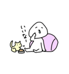基本的にめんどい。ゆる敬語版（個別スタンプ：2）