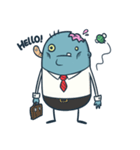 Mr. Zombie at work（個別スタンプ：2）
