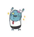 Mr. Zombie at work（個別スタンプ：36）