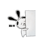 Naughty cute bunny V.1（個別スタンプ：2）