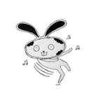 Naughty cute bunny V.1（個別スタンプ：3）
