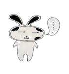 Naughty cute bunny V.1（個別スタンプ：14）