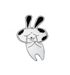 Naughty cute bunny V.1（個別スタンプ：16）