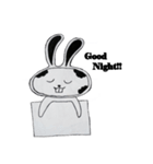 Naughty cute bunny V.1（個別スタンプ：17）