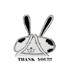 Naughty cute bunny V.1（個別スタンプ：19）