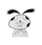 Naughty cute bunny V.1（個別スタンプ：22）