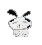 Naughty cute bunny V.1（個別スタンプ：25）