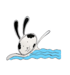 Naughty cute bunny V.1（個別スタンプ：26）