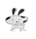 Naughty cute bunny V.1（個別スタンプ：35）