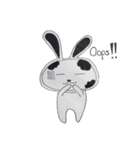 Naughty cute bunny V.1（個別スタンプ：36）