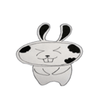 Naughty cute bunny V.1（個別スタンプ：37）