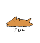 実家のジョン（個別スタンプ：3）
