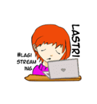 BUSI (Bu Singkat)（個別スタンプ：11）