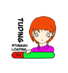 BUSI (Bu Singkat)（個別スタンプ：13）