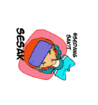 BUSI (Bu Singkat)（個別スタンプ：15）