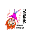 BUSI (Bu Singkat)（個別スタンプ：17）
